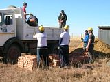 The first bricks arrive photo CWCWEEKTWO019.jpg